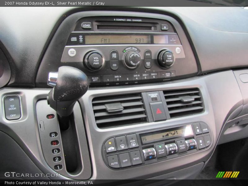Silver Pearl Metallic / Gray 2007 Honda Odyssey EX-L
