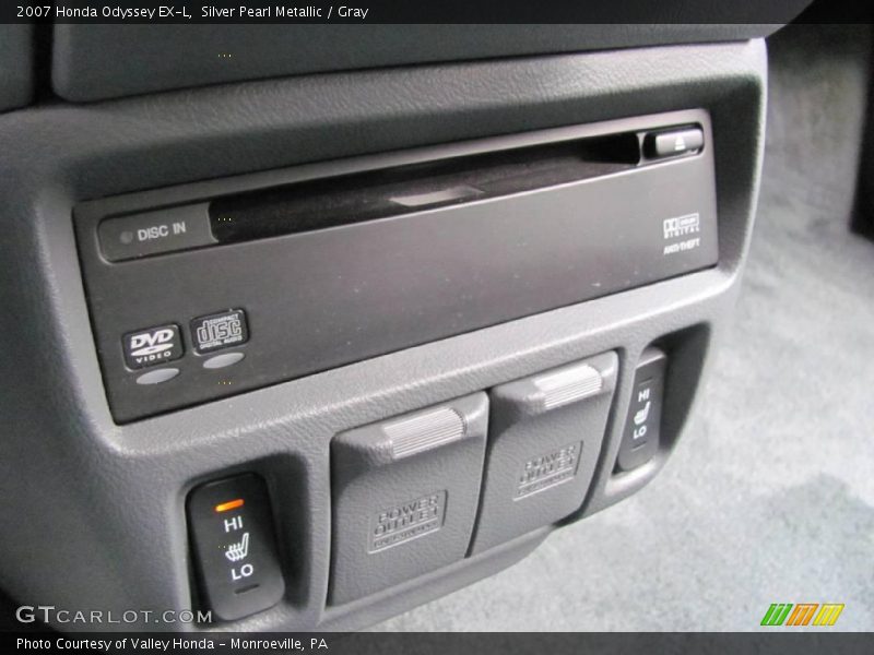Silver Pearl Metallic / Gray 2007 Honda Odyssey EX-L