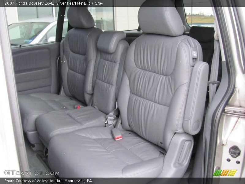 Silver Pearl Metallic / Gray 2007 Honda Odyssey EX-L