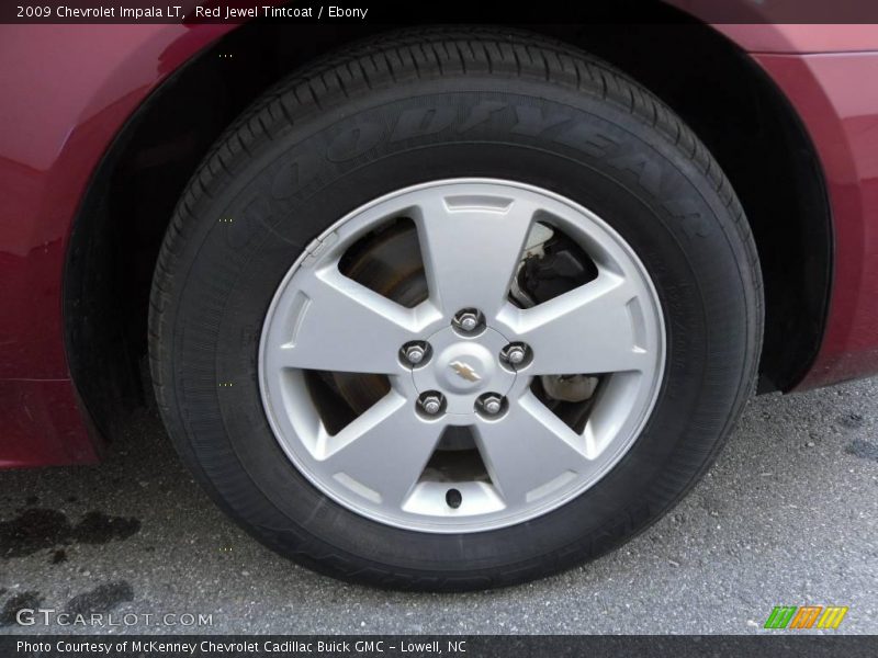 Red Jewel Tintcoat / Ebony 2009 Chevrolet Impala LT