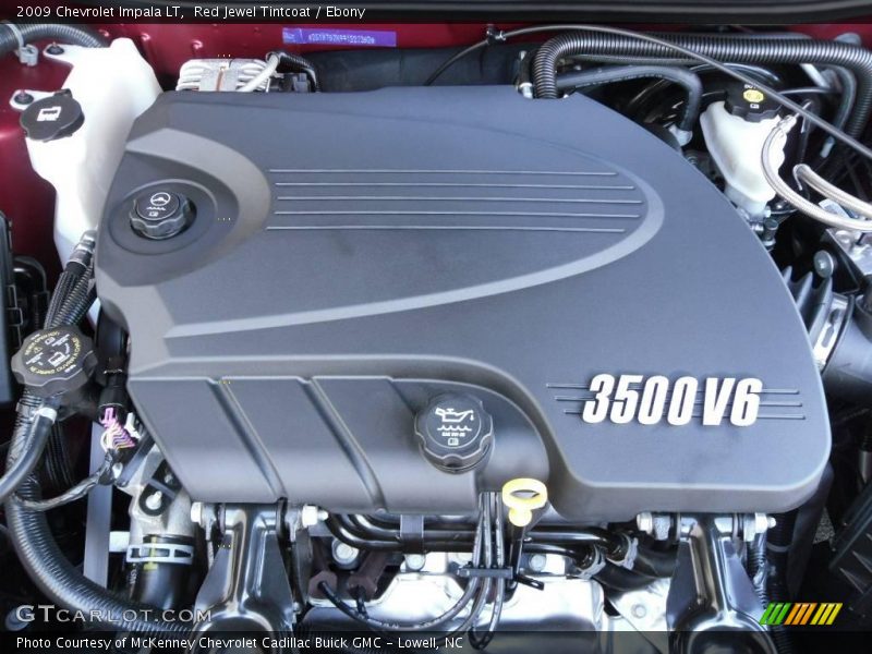 Red Jewel Tintcoat / Ebony 2009 Chevrolet Impala LT