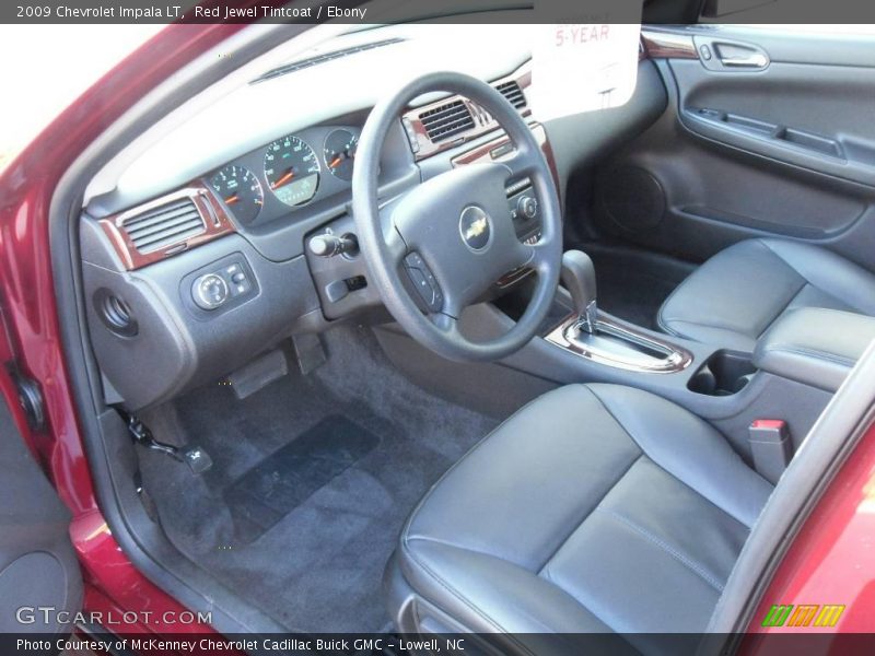Red Jewel Tintcoat / Ebony 2009 Chevrolet Impala LT