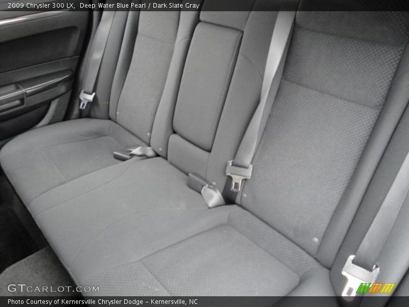 Deep Water Blue Pearl / Dark Slate Gray 2009 Chrysler 300 LX