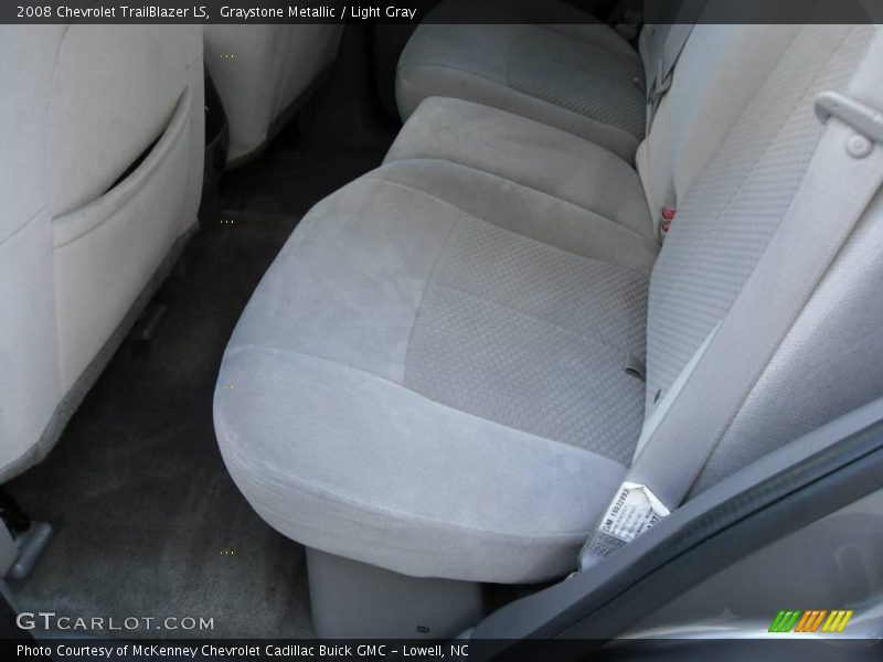 Graystone Metallic / Light Gray 2008 Chevrolet TrailBlazer LS
