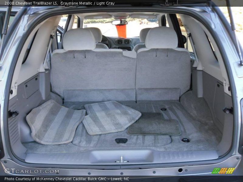 Graystone Metallic / Light Gray 2008 Chevrolet TrailBlazer LS