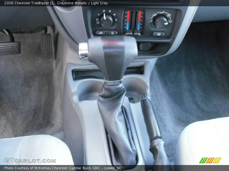 Graystone Metallic / Light Gray 2008 Chevrolet TrailBlazer LS