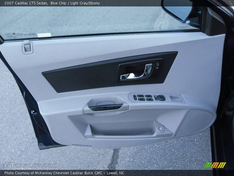 Blue Chip / Light Gray/Ebony 2007 Cadillac CTS Sedan