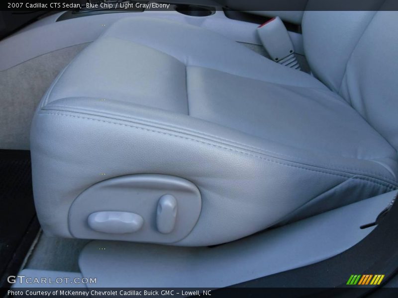 Blue Chip / Light Gray/Ebony 2007 Cadillac CTS Sedan