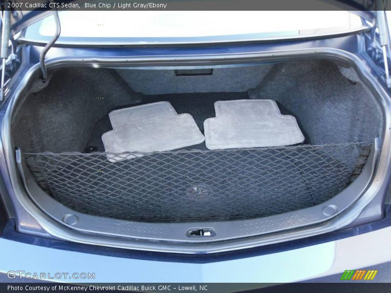 Blue Chip / Light Gray/Ebony 2007 Cadillac CTS Sedan