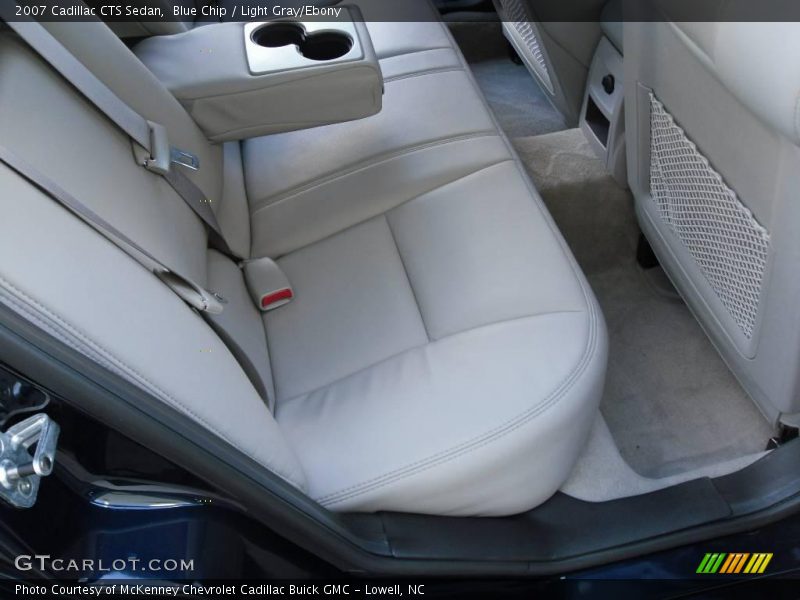 Blue Chip / Light Gray/Ebony 2007 Cadillac CTS Sedan