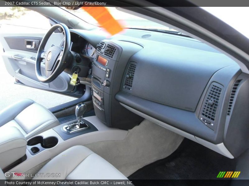 Blue Chip / Light Gray/Ebony 2007 Cadillac CTS Sedan