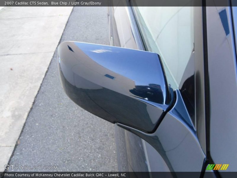 Blue Chip / Light Gray/Ebony 2007 Cadillac CTS Sedan