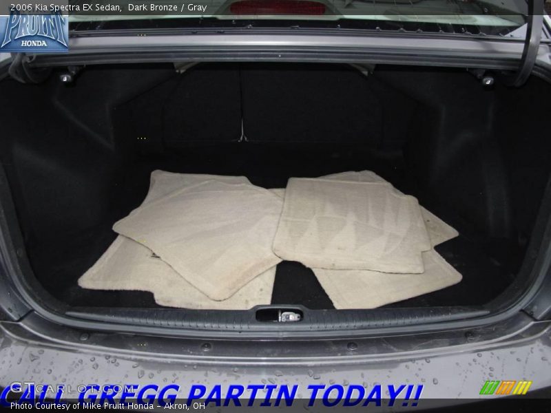 Dark Bronze / Gray 2006 Kia Spectra EX Sedan