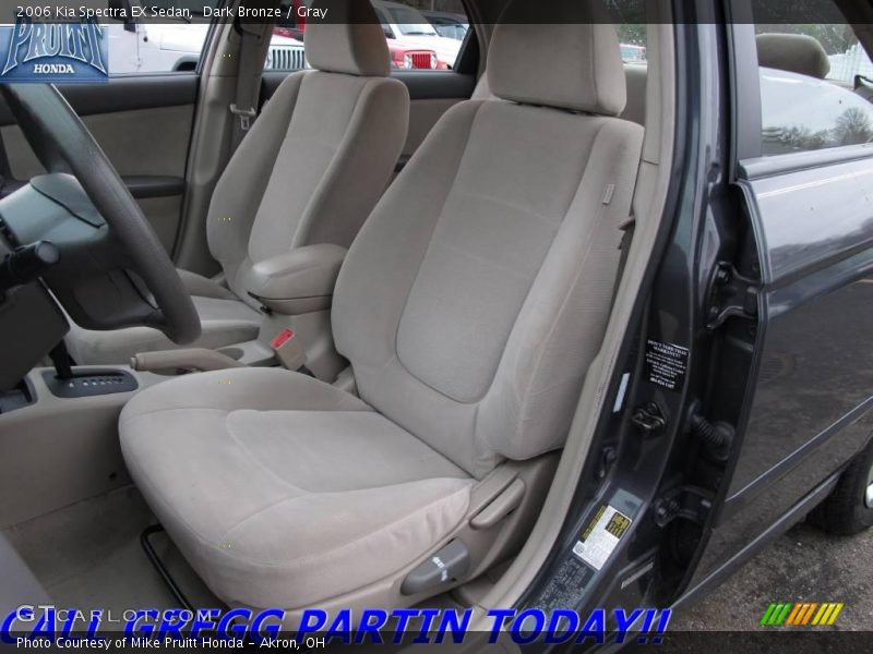 Dark Bronze / Gray 2006 Kia Spectra EX Sedan