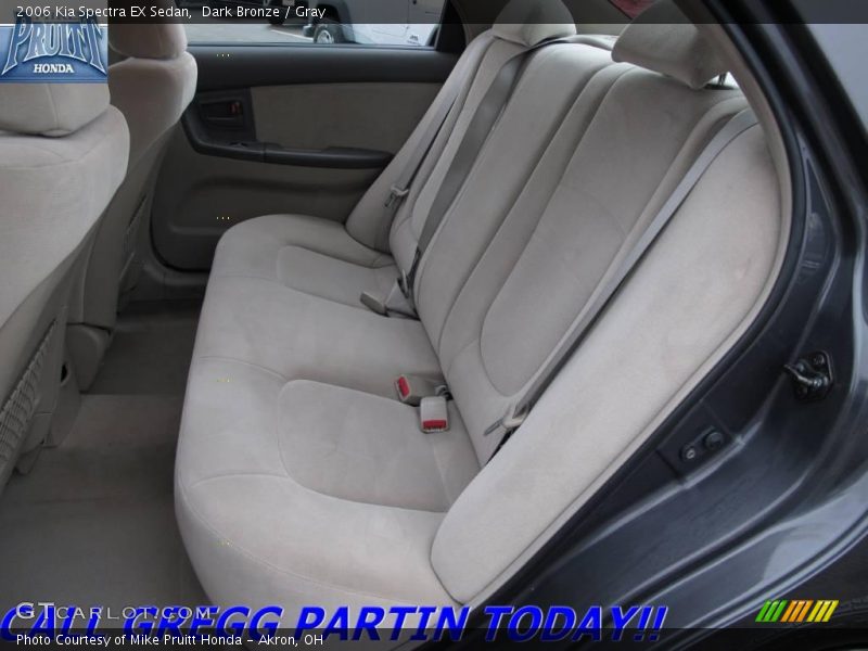 Dark Bronze / Gray 2006 Kia Spectra EX Sedan