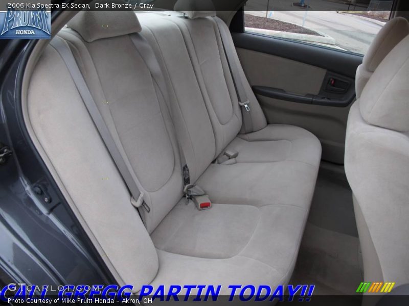 Dark Bronze / Gray 2006 Kia Spectra EX Sedan