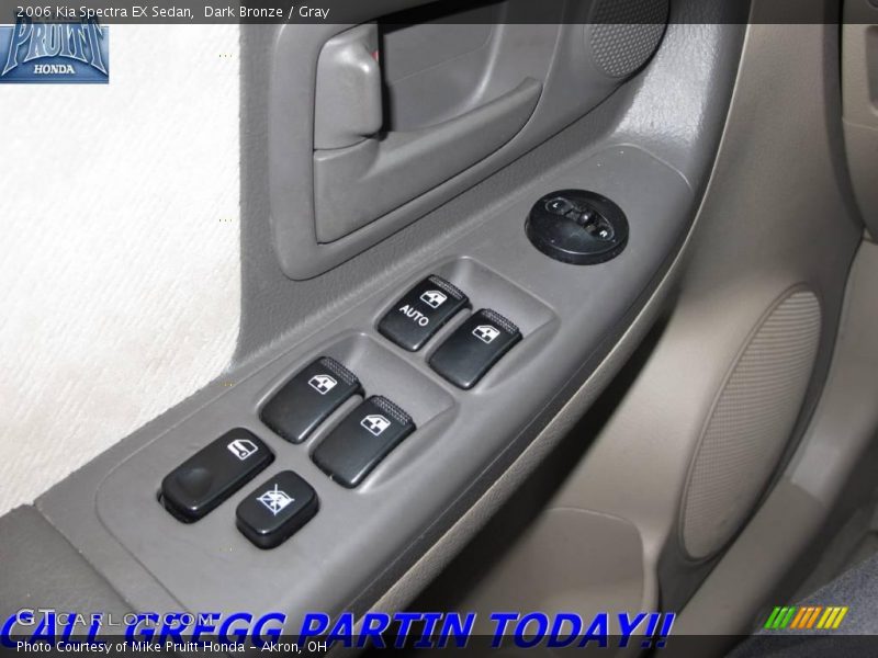 Dark Bronze / Gray 2006 Kia Spectra EX Sedan