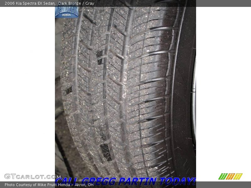 Dark Bronze / Gray 2006 Kia Spectra EX Sedan