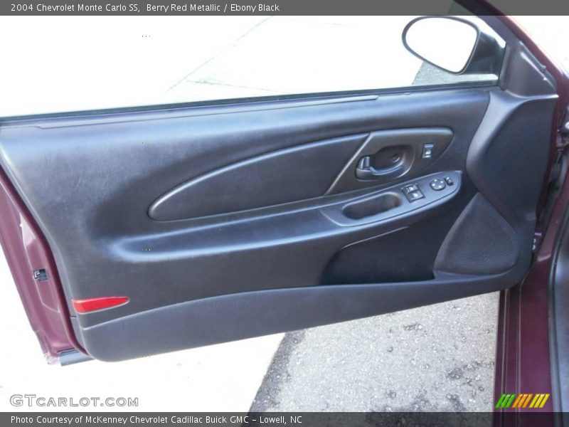 Berry Red Metallic / Ebony Black 2004 Chevrolet Monte Carlo SS