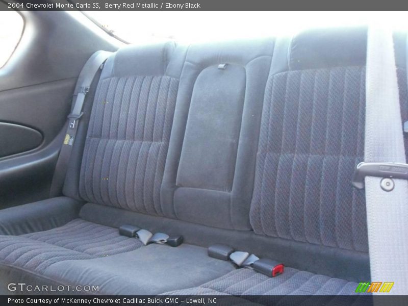 Berry Red Metallic / Ebony Black 2004 Chevrolet Monte Carlo SS