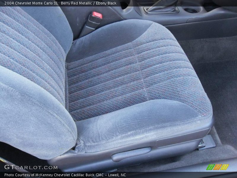 Berry Red Metallic / Ebony Black 2004 Chevrolet Monte Carlo SS