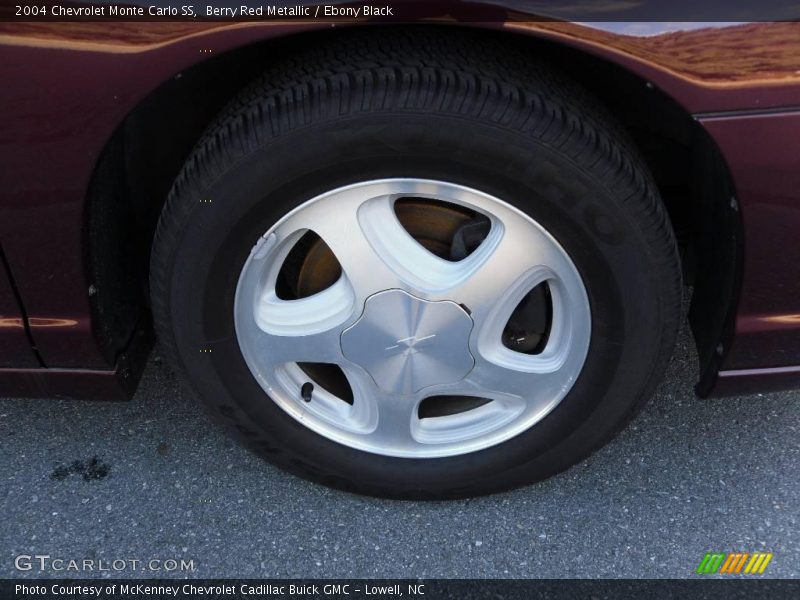 Berry Red Metallic / Ebony Black 2004 Chevrolet Monte Carlo SS