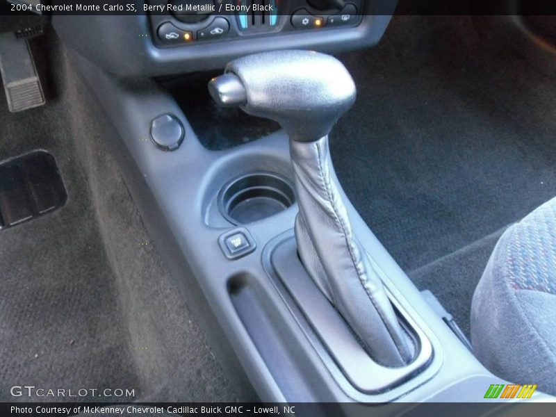 Berry Red Metallic / Ebony Black 2004 Chevrolet Monte Carlo SS