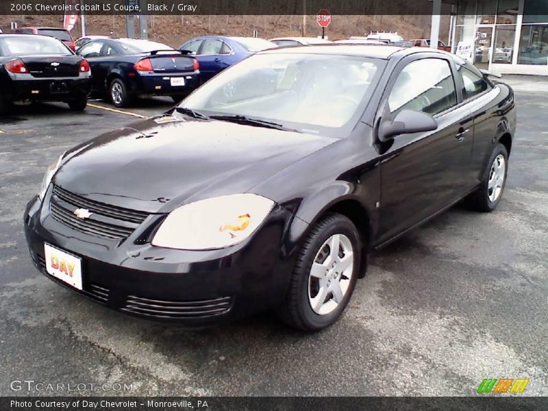 Black / Gray 2006 Chevrolet Cobalt LS Coupe