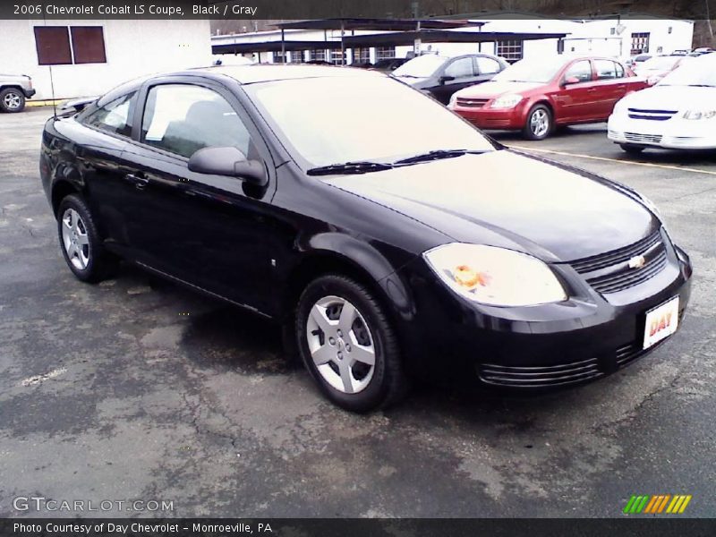 Black / Gray 2006 Chevrolet Cobalt LS Coupe