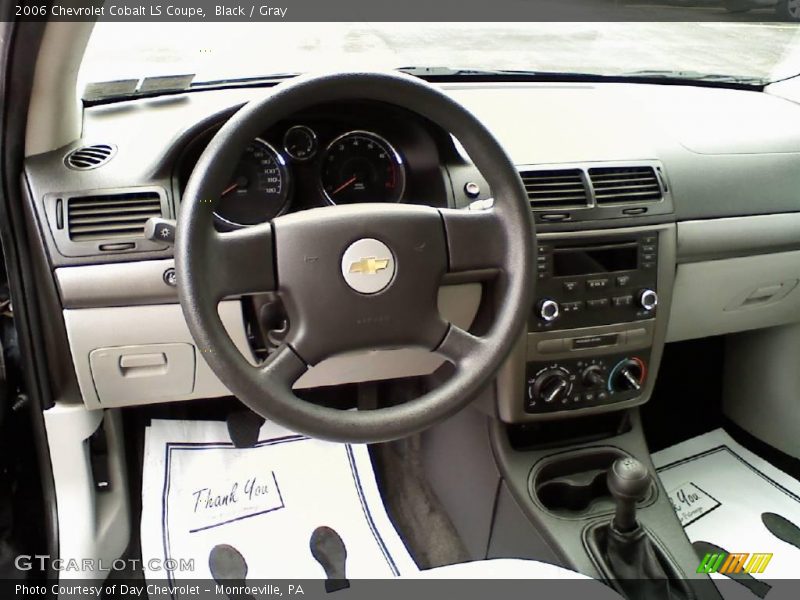 Black / Gray 2006 Chevrolet Cobalt LS Coupe