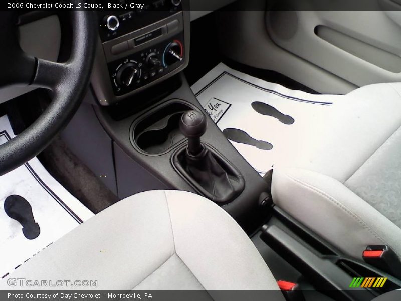 Black / Gray 2006 Chevrolet Cobalt LS Coupe
