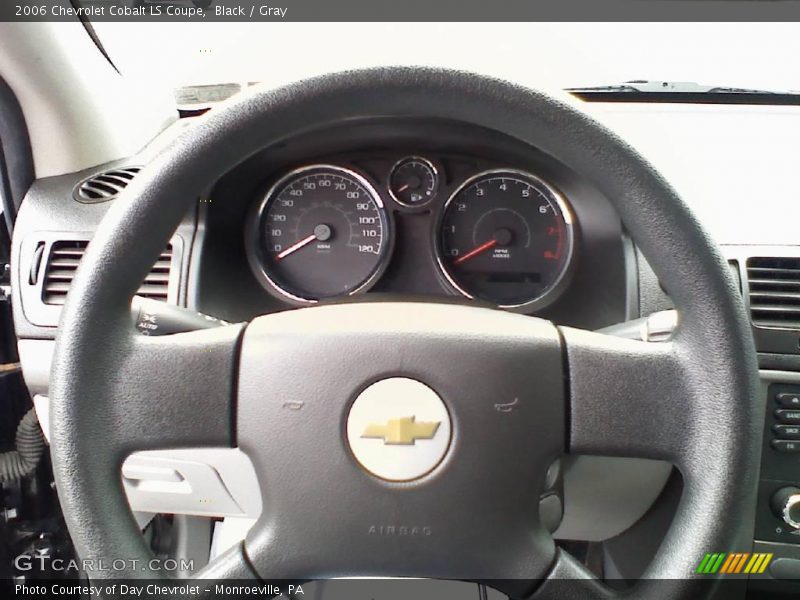 Black / Gray 2006 Chevrolet Cobalt LS Coupe