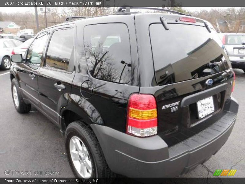 Black / Medium/Dark Flint 2007 Ford Escape XLT V6