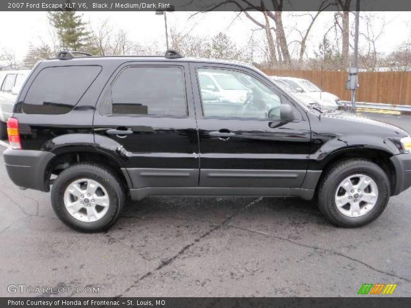 Black / Medium/Dark Flint 2007 Ford Escape XLT V6