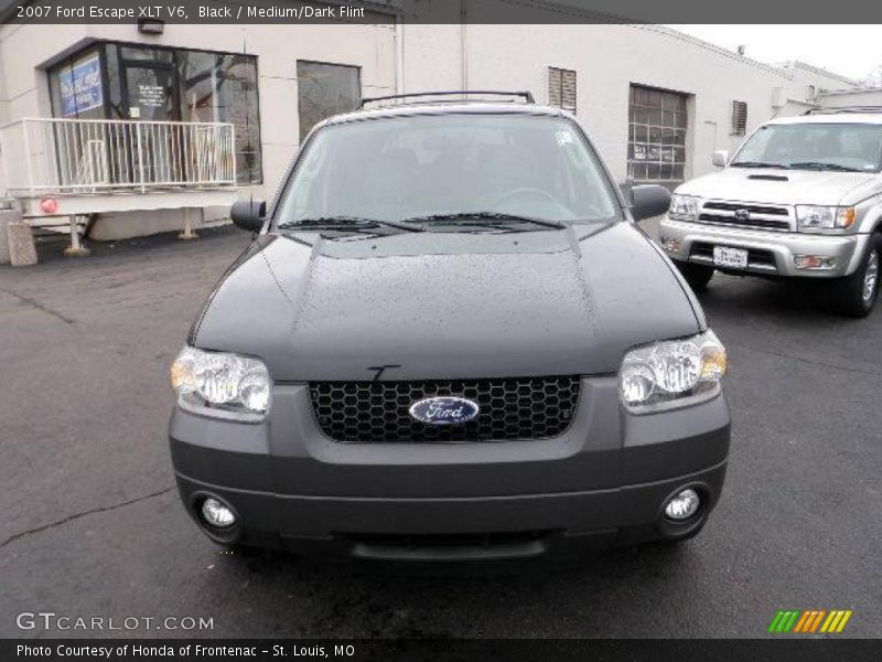 Black / Medium/Dark Flint 2007 Ford Escape XLT V6