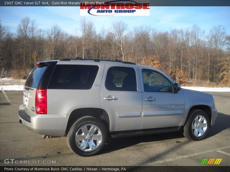 Gold Mist Metallic / Ebony Black 2007 GMC Yukon SLT 4x4
