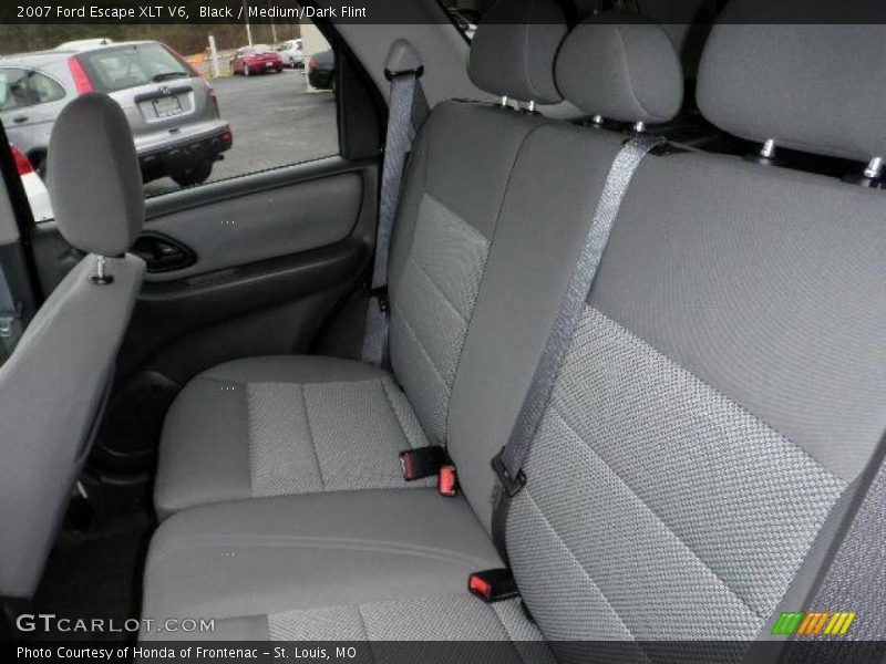 Black / Medium/Dark Flint 2007 Ford Escape XLT V6
