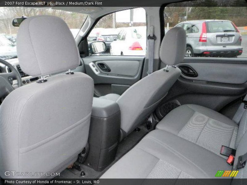 Black / Medium/Dark Flint 2007 Ford Escape XLT V6