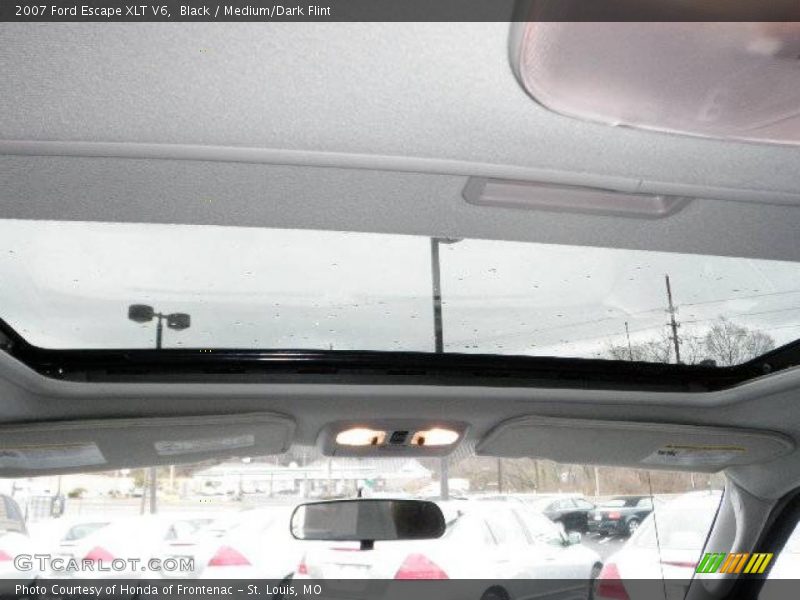 Black / Medium/Dark Flint 2007 Ford Escape XLT V6