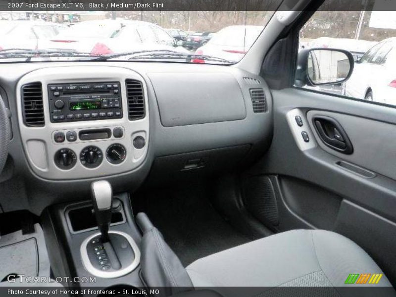 Black / Medium/Dark Flint 2007 Ford Escape XLT V6