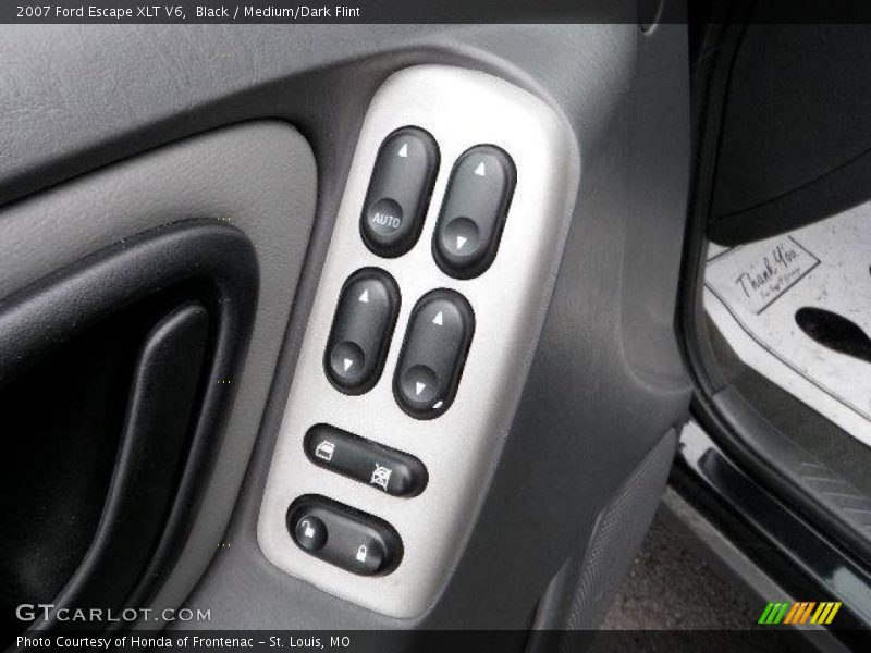 Black / Medium/Dark Flint 2007 Ford Escape XLT V6