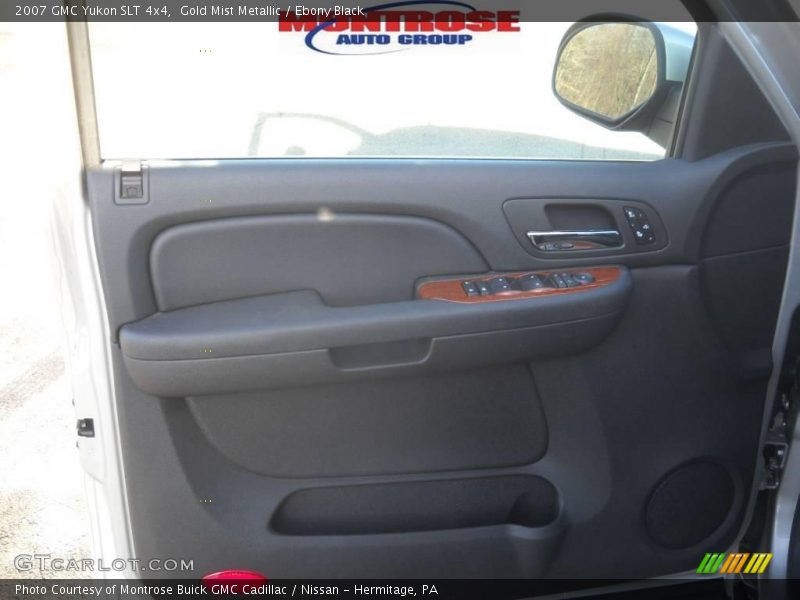 Gold Mist Metallic / Ebony Black 2007 GMC Yukon SLT 4x4