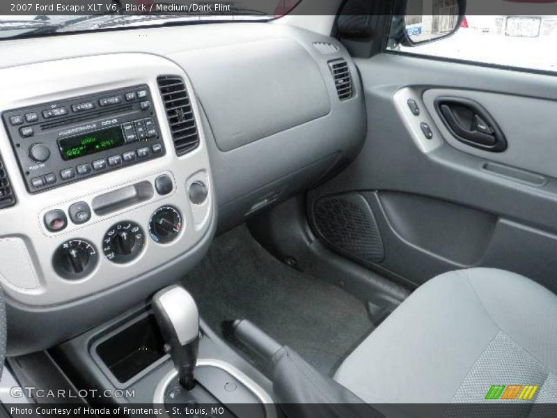 Black / Medium/Dark Flint 2007 Ford Escape XLT V6