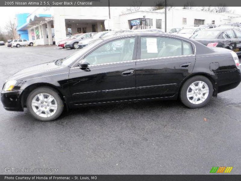Super Black / Charcoal 2005 Nissan Altima 2.5 S