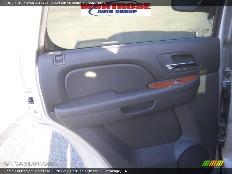 Gold Mist Metallic / Ebony Black 2007 GMC Yukon SLT 4x4