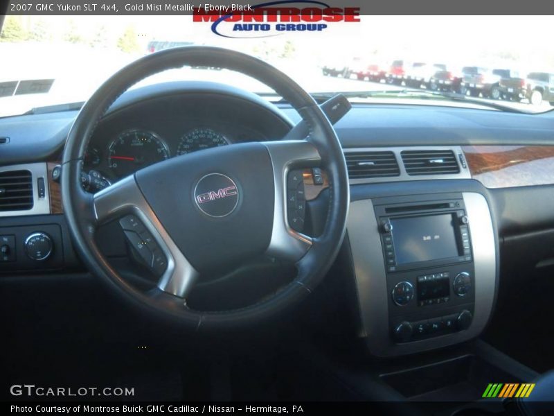 Gold Mist Metallic / Ebony Black 2007 GMC Yukon SLT 4x4