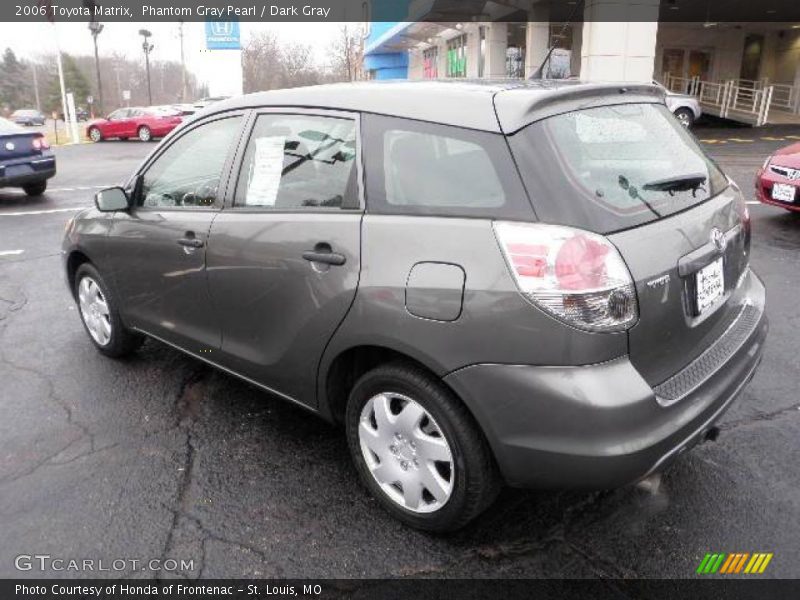 Phantom Gray Pearl / Dark Gray 2006 Toyota Matrix