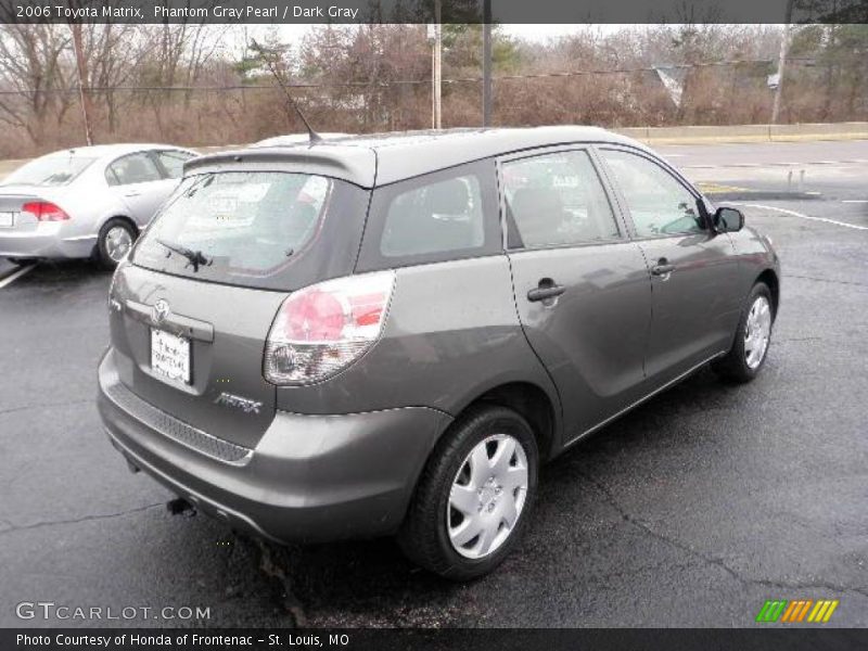 Phantom Gray Pearl / Dark Gray 2006 Toyota Matrix