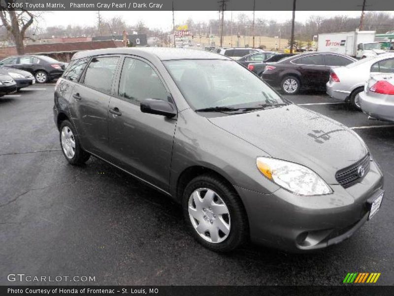 Phantom Gray Pearl / Dark Gray 2006 Toyota Matrix