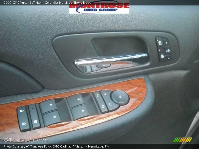 Gold Mist Metallic / Ebony Black 2007 GMC Yukon SLT 4x4